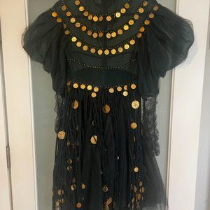 ZIMMERMANN CELESTIAL ZODIAC CHARM DRESS IN EMERALD